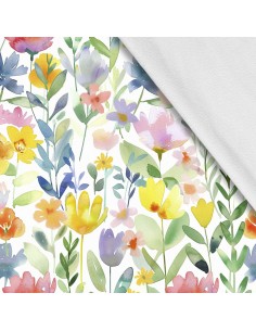 Softshell Stoff Polyester Zum Nähen- Motiv Frühling I SDX7411