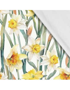 Softshell Stoff Polyester Zum Nähen- Motiv Frühling I SDX7415