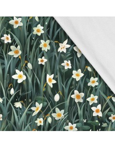 Softshell Stoff Polyester Zum Nähen- Motiv Frühling I SDX7419