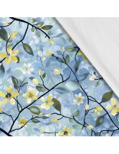 Softshell Stoff Polyester Zum Nähen- Motiv Frühling I SDX7421