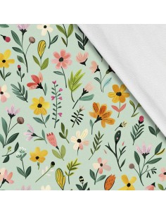 Softshell Stoff Polyester Zum Nähen- Motiv Frühling I SDX7422