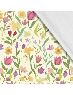 Softshell Stoff Polyester Zum Nähen- Motiv Frühling I SDX7426