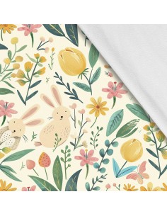 Softshell Stoff Polyester Zum Nähen- Motiv Frühling I SDX7428