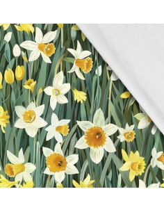 Softshell Stoff Polyester Zum Nähen- Motiv Frühling I SDX7445