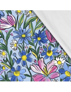 Softshell Stoff Polyester Zum Nähen- Motiv Frühling I SDX7454