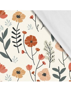 Softshell Stoff Polyester Zum Nähen- Motiv Frühling I SDX7463
