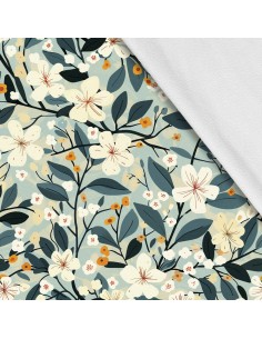 Softshell Stoff Polyester Zum Nähen- Motiv Frühling I SDX7482