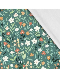 Softshell Stoff Polyester Zum Nähen- Motiv Frühling I SDX7488