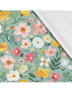 Softshell Stoff Polyester Zum Nähen- Motiv Frühling I SDX7492