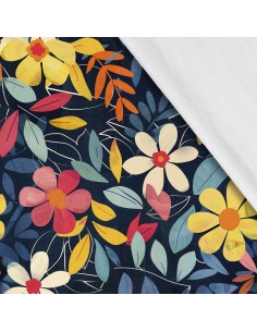 Softshell Stoff Polyester Zum Nähen- Motiv Frühling I SDX7494