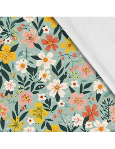 Softshell Stoff Polyester Zum Nähen- Motiv Frühling I SDX7499