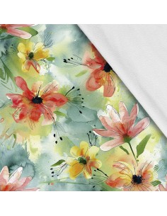 Softshell Stoff Polyester Zum Nähen- Motiv Frühling I SDX7502