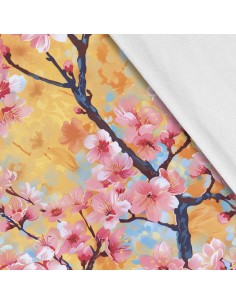 Softshell Stoff Polyester Zum Nähen- Motiv Frühling I SDX7504