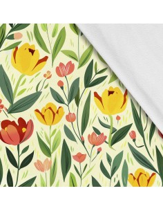 Softshell Stoff Polyester Zum Nähen- Motiv Frühling I SDX7505