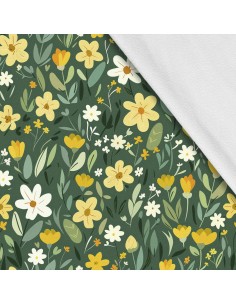 Softshell Stoff Polyester Zum Nähen- Motiv Frühling I SDX7513