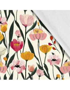 Softshell Stoff Polyester Zum Nähen- Motiv Frühling I SDX7524