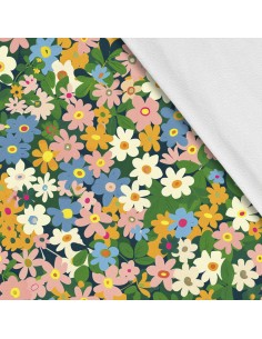 Softshell Stoff Polyester Zum Nähen- Motiv Frühling I SDX7527