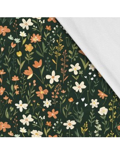 Softshell Stoff Polyester Zum Nähen- Motiv Frühling I SDX7528