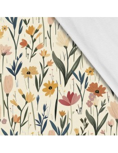 Softshell Stoff Polyester Zum Nähen- Motiv Frühling I SDX7534