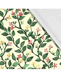 Softshell Stoff Polyester Zum Nähen- Motiv Frühling I SDX7549