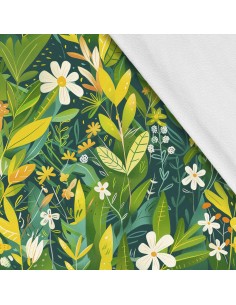 Softshell Stoff Polyester Zum Nähen- Motiv Frühling I SDX7553