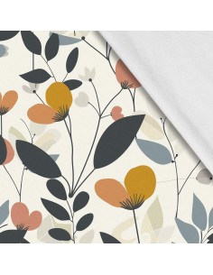 Softshell Stoff Polyester Zum Nähen- Motiv Frühling I SDX7561