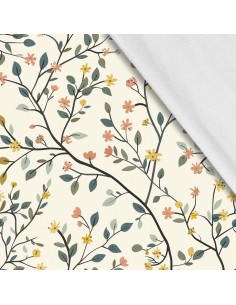 Softshell Stoff Polyester Zum Nähen- Motiv Frühling I SDX7575