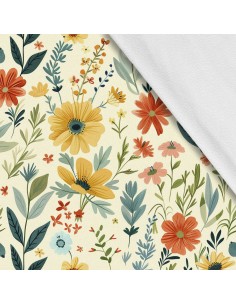 Softshell Stoff Polyester Zum Nähen- Motiv Frühling I SDX7577
