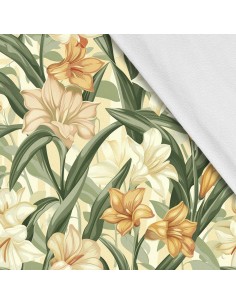 Softshell Stoff Polyester Zum Nähen- Motiv Frühling I SDX7582