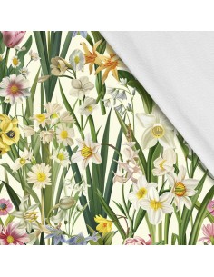 Softshell Stoff Polyester Zum Nähen- Motiv Frühling I SDX7583