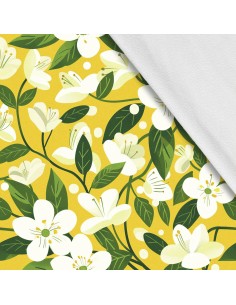 Softshell Stoff Polyester Zum Nähen- Motiv Frühling I SDX7584