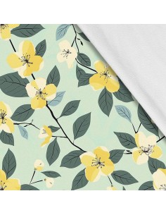 Softshell Stoff Polyester Zum Nähen- Motiv Frühling I SDX7590