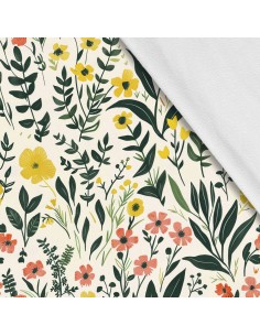 Softshell Stoff Polyester Zum Nähen- Motiv Frühling I SDX7591