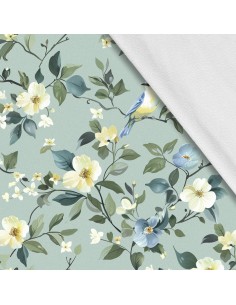 Softshell Stoff Polyester Zum Nähen- Motiv Frühling I SDX7593
