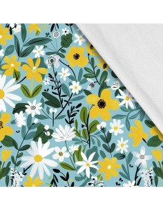 Softshell Stoff Polyester Zum Nähen- Motiv Frühling I SDX7597