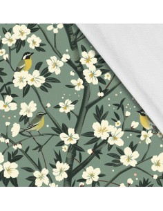 Softshell Stoff Polyester Zum Nähen- Motiv Frühling I SDX7601
