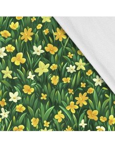 Softshell Stoff Polyester Zum Nähen- Motiv Frühling I SDX7608