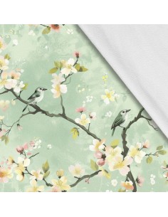 Softshell Stoff Polyester Zum Nähen- Motiv Frühling I SDX7609