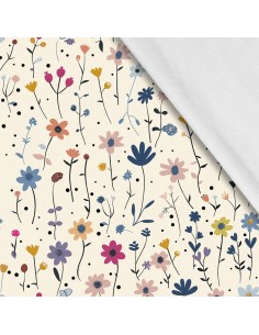 Softshell Stoff Polyester Zum Nähen- Motiv Frühling I SDX7613