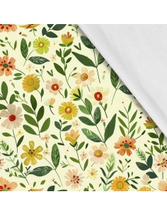 Softshell Stoff Polyester Zum Nähen- Motiv Frühling I SDX7623