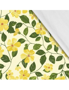 Softshell Stoff Polyester Zum Nähen- Motiv Frühling I SDX7631