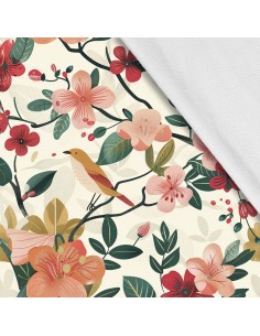 Softshell Stoff Polyester Zum Nähen- Motiv Frühling I SDX7638