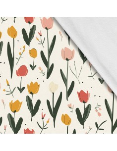Softshell Stoff Polyester Zum Nähen- Motiv Frühling I SDX7653