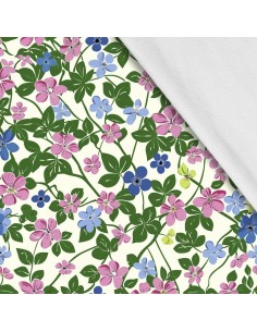 Softshell Stoff Polyester Zum Nähen- Motiv Frühling I SDX7656