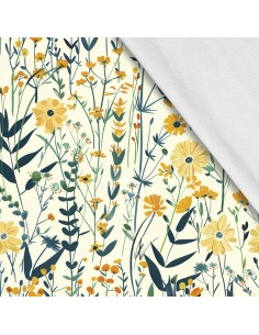 Softshell Stoff Polyester Zum Nähen- Motiv Frühling I SDX7657
