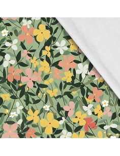 Softshell Stoff Polyester Zum Nähen- Motiv Frühling I SDX7658