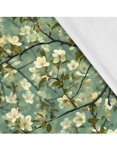 Softshell Stoff Polyester Zum Nähen- Motiv Frühling I SDX7659