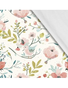 Softshell Stoff Polyester Zum Nähen- Motiv Frühling I SDX7668