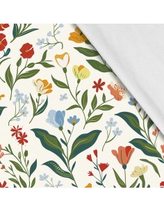 Softshell Stoff Polyester Zum Nähen- Motiv Frühling I SDX7676