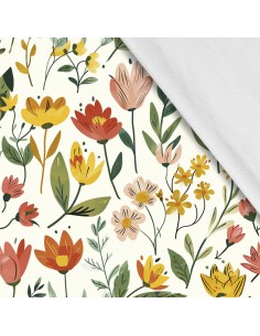 Softshell Stoff Polyester Zum Nähen- Motiv Frühling I SDX7682